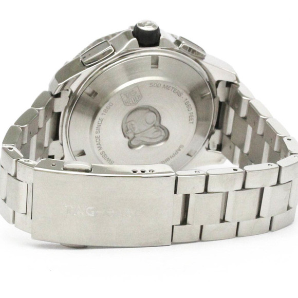 TAG HEUER Aquaracer 500M Chronograph Steel Automatic CAK2111 Polished - Picture 5 of 8